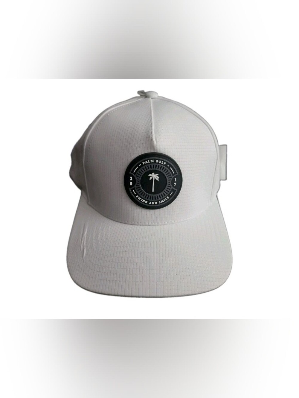 Palm Golf Icon Performance Hat Snapback | White